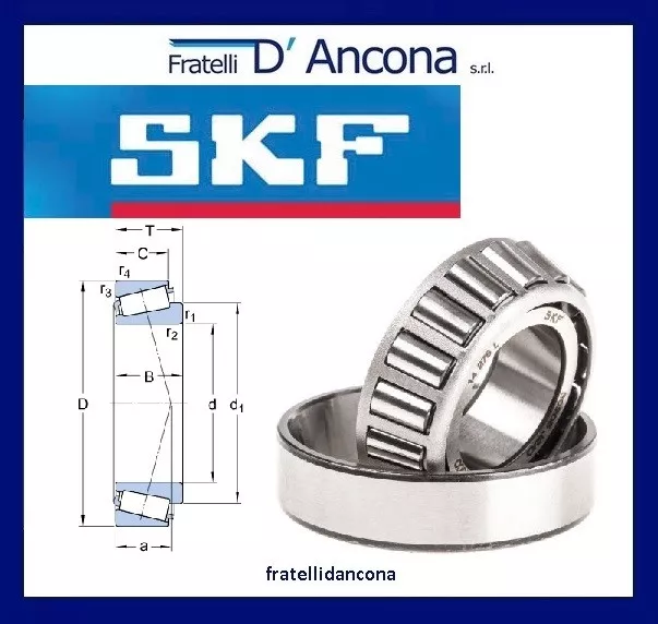 SKF Cuscinetti - Cuscinetti a rulli conici, a una corona - serie 32004 - 32012