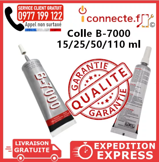 Colle , Glue B7000 , 15 ml pour chassis smartphone / tablette , vitre  tactile