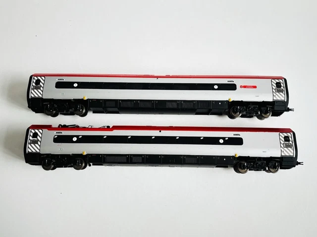 HORNBY OO GAUGE 390 Virgin Pendolino Pantograph 1st Coach 69645 / 69545 ...