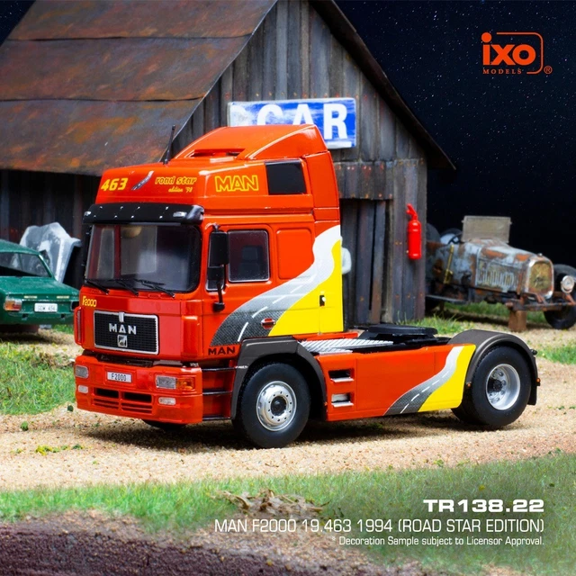 New Ray NY15033 CAMION MAN F 2000 AUTO CARRIER BISARCA 1:43 Modellino