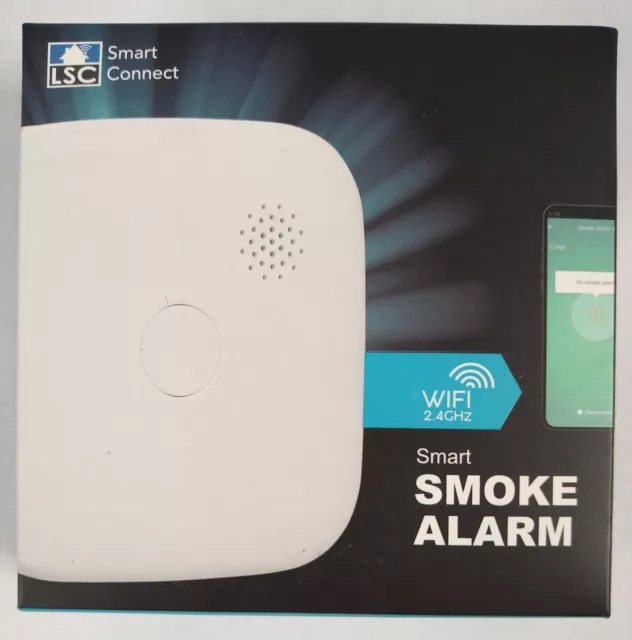 Détecteurs de Fumée Intelligent Connecté Wifi LSC Smart Connect