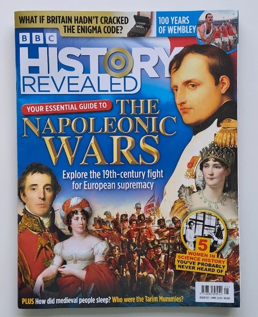 BBC HISTORY REVEALED Magazine June 2023 Issue 121 Like New Condition L