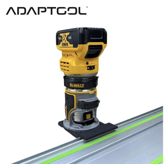 Dewalt Router Guide Rail Adaptor to Festool Track