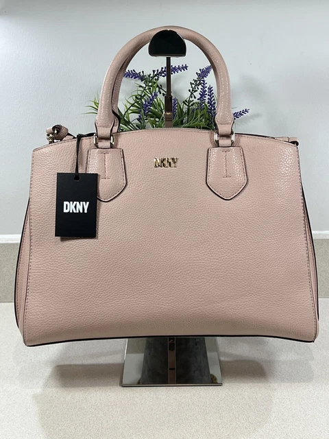 DKNY Noho große Damen-Tasche errötet rosa dreifaches Fach Multi-Wege-Tragetasche Tragetasche Neu