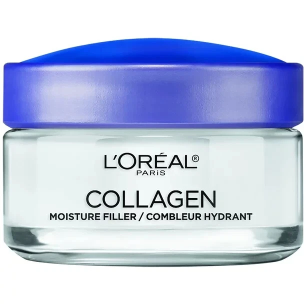 L'Oreal Paris Collagen Moisture Filler Facial Treatment Day Night Cream 1.7 oz L'Oreal Paris Collagen Moisture Filler Facial Treatment Day Night Cream 1.7 oz