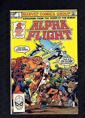 ALPHA FLIGHT #1 Marvel (1983) Origin of Alpha Flight 1st of Puck & Marrina [A4]