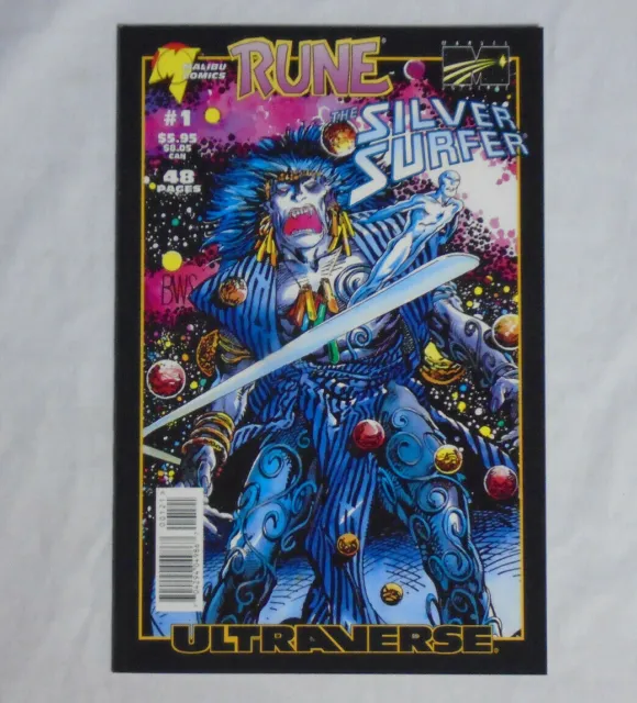 RUNE / SILVER SURFER #1 * Marvel Malibu Comics * 1995 - Ultraverse