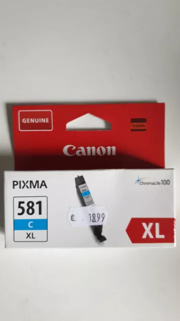 Original Canon CLI-581 XL Cyan