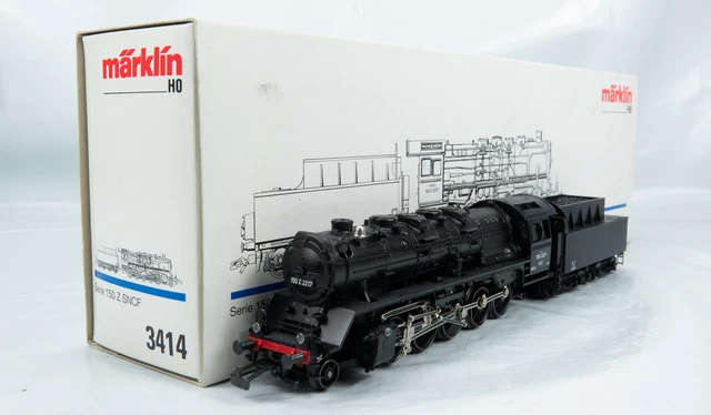 Locomotive Vapeur Marklin 3414 HO - Époque 150z - Neuf - Allemagne Années 90