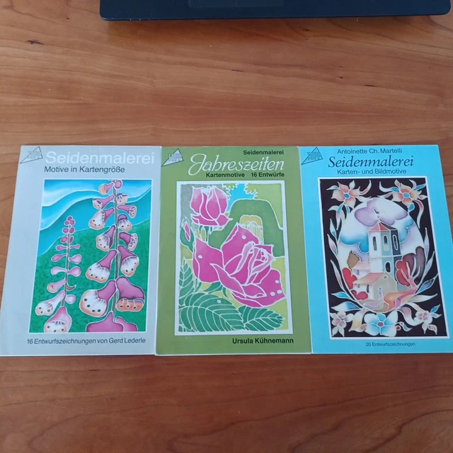 Seidenmalerei Karten- und Bildmotive frech Verlag F