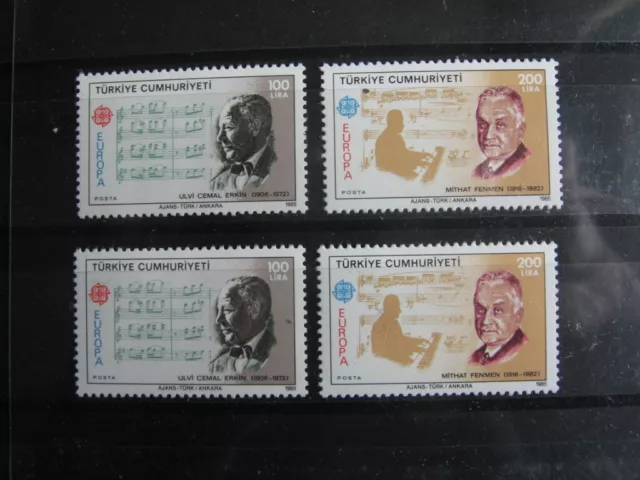 AM8, CEPT-Europa, Zwei Sätze, TURKEI, 1985, Postfrisch/MNH/**