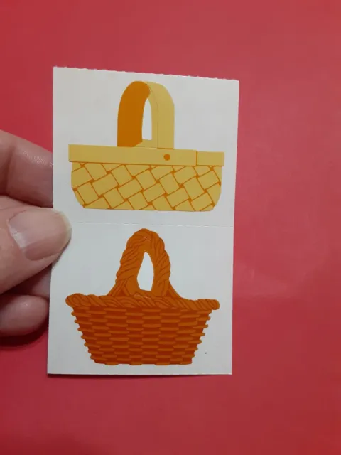 Vintage Mrs Grossman's baskets sticker module