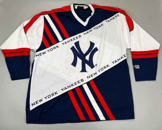 CMP jersey NEW YORK YANKEES #78 NHL MLB vintage hockey baseball NYY Size M