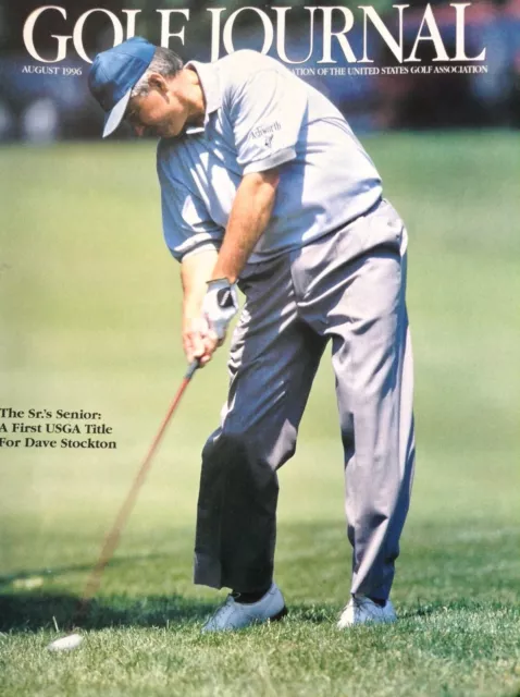 Golf Journal Magazine The Sr.'s Senior USGA Title August 1996 120618nonrh