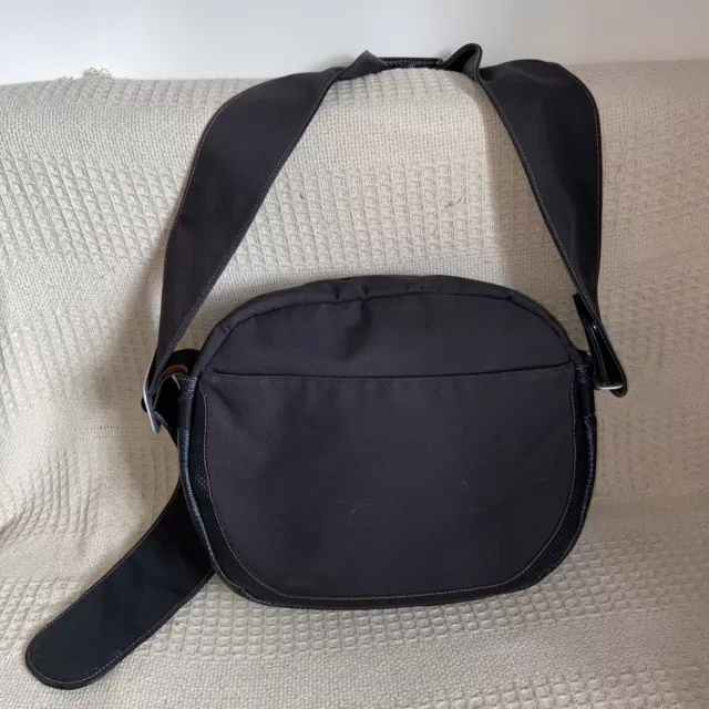 Bugaboo BB01, Baby Changing Bag, Orange lining, Black - Great Condition