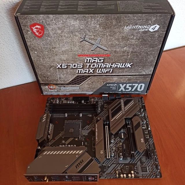MSI MAG X570S TOMAHAWK MAX WIFI AMD Ryzen 5000, AM4 EUR 39,00 - PicClick IT