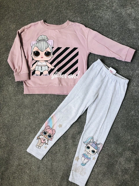 ❤️Huge Girls LOL Surprise Character Bundle 4-5/5-6 Years Pj’s, Tops, Leggings❤️ 8