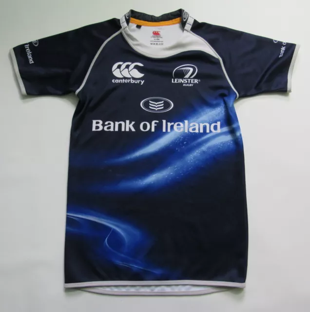 Maglietta Leinster Rugby Bambini 2011 CANTERBURY Bank of Ireland taglia RAGAZZO 14 anni