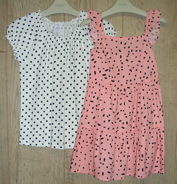 Cardigan abito NEXT ZARA RIVER ISLAND ecc. Pacchetto estivo per ragazze età 3-4 104 cm 7