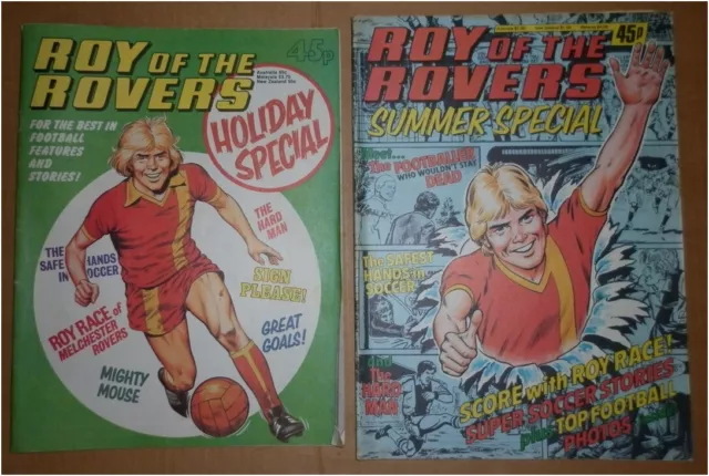 Roy Of The Rovers Holiday 1980 & Summer 1981 Special [Football Specials]