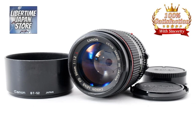 [ EXC+ 5] Canon Neuf Fd Dnf 50mm F/1.2 L Mf Standard Objectif Support De Japon