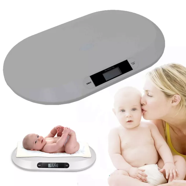 Digital Portable Baby Scale 44 lb x 0.22lb weight weigh Pediatric