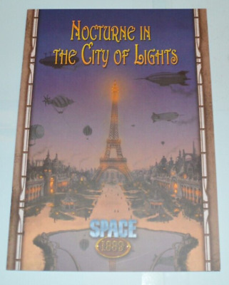 SPACE 1889 Nocturne In the City of Lights Adventure RPG Clockwork Publishing