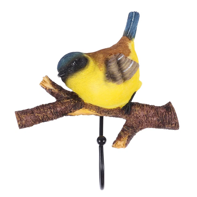 Bird Hanger Coat Vintage Wall Rack Hangers Without Nails Single Hook