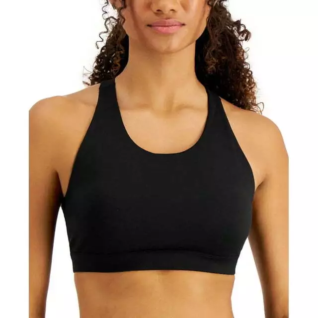 Id Ideology Women's Low Impact Sports Bra Size Small White Solid Size S NEW  