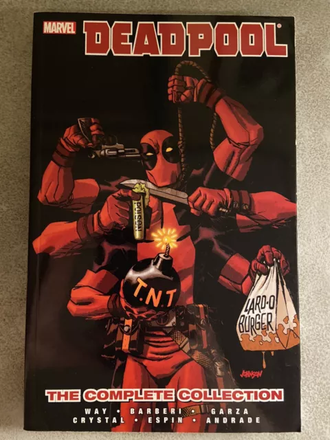1st Print Deadpool The Complete Collection Vol 4 Daniel Way 2016 TPB GN