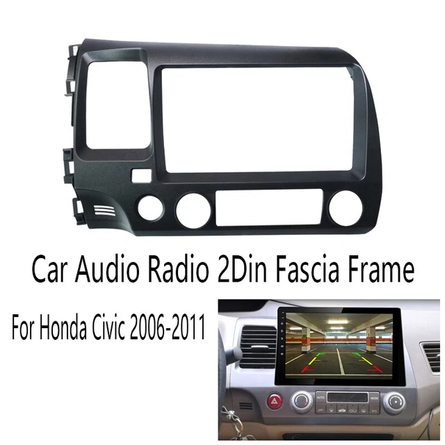 Cornice Auto Per RAV4 2007-2011, Kit 2 DIN Da 9 Pollici Per Cruscotto, Montaggio Facile E Veloce