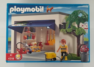 Blumenkasten blau System X Playmobil aus Wohnhaus 3965 2 Stück 