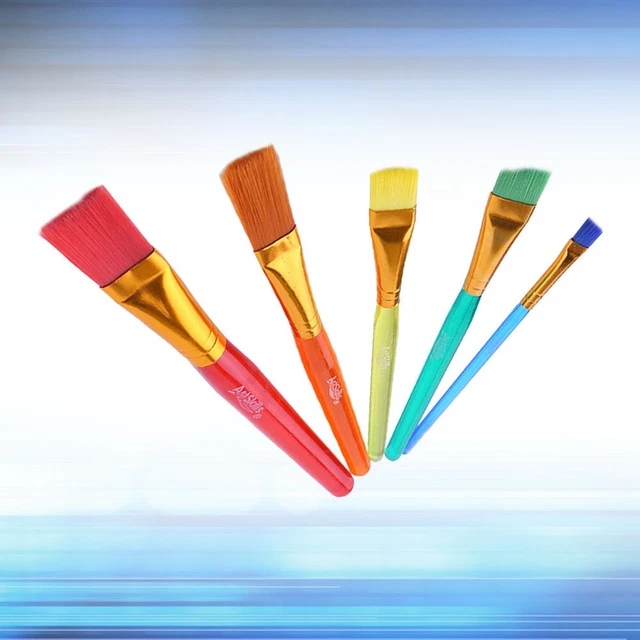 5 Pcs Brushes Painting Gouache Child Watercolor Brush Pens Set Painting Brushes