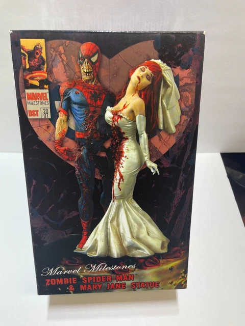Statuette Marvel Milestones Zombie Spider-Man & Mary Jane N°2221/2500 - Diamond Select 2007