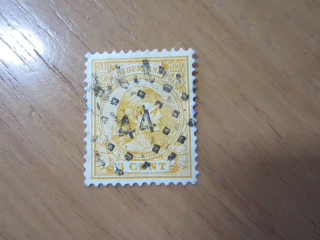 Beau Timbre Des Pays-Bas N° 34 - Cachet 44