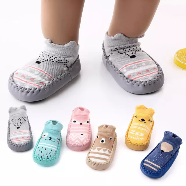 Scarpe stivali invernali antiscivolo bambini ragazzi ragazze pantofole cotone calze bambino bambino 2