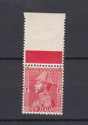 non linguellato BP53 NUOVA Zelanda KGV 1926 1d AMMIRAGLIO CON MARGINE SG468 Gomma integra 