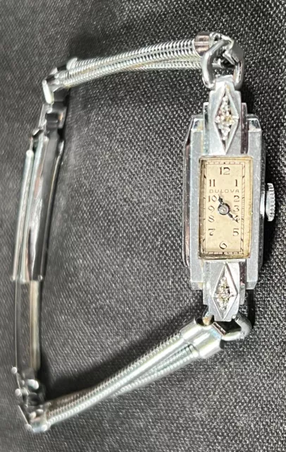 Vintage Bulova Ladies 10k Rolled Gold Plate Watch