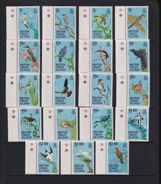British Virgin Islands - 1985 Birds set, MNH, cat. $ 60.00
