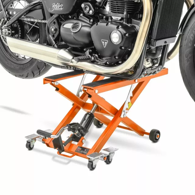 Plateforme élévatrice moto XL pour Chopper/Custombike Ultra orange CB14527 3