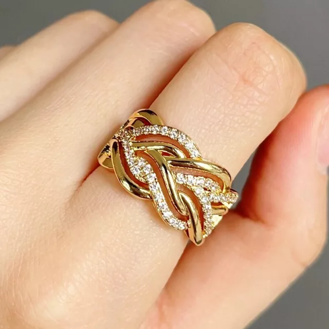 Stone gold ring shop design for female