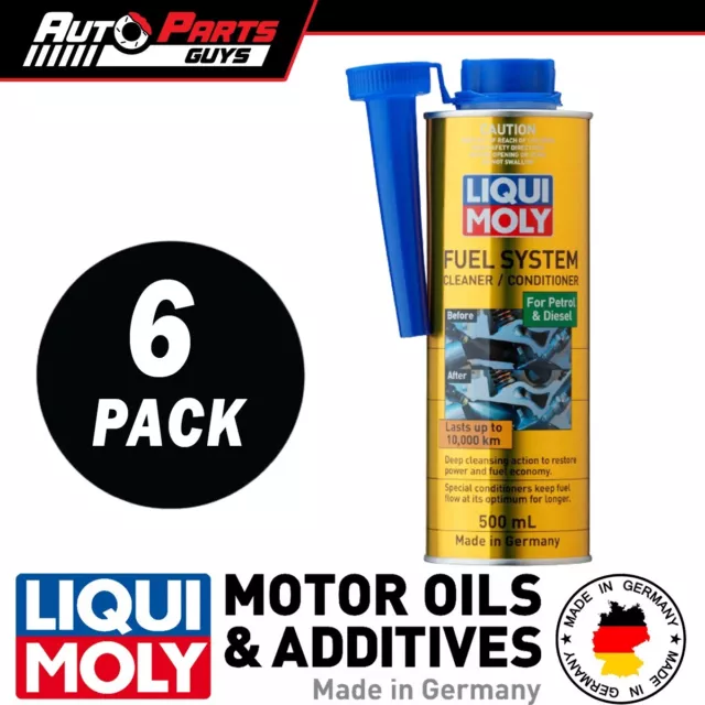 Liqui Moly Fuel System Cleaner & Conditioner 500ML 6 PACK BULK BUY | 2772