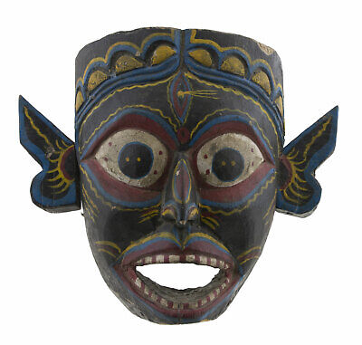 Kali Ancien Masque nepalais Mahakali Himalaya-Animiste Chamane Tibet Nepal 26721