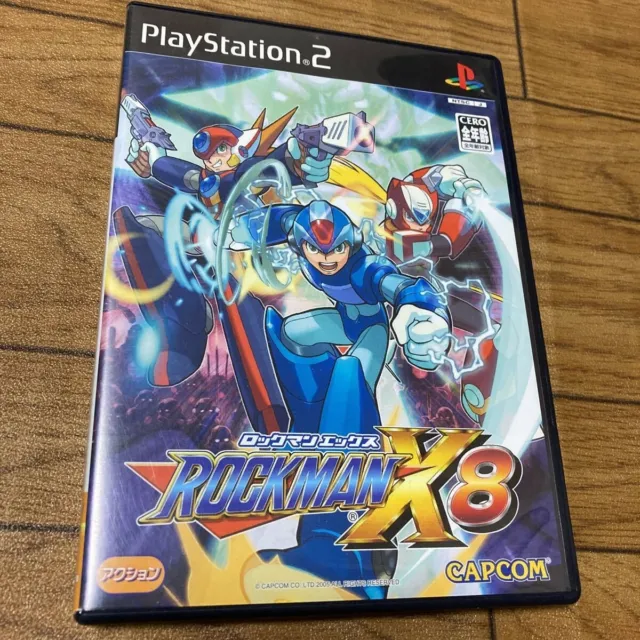 Rockman X8 Mega Man X8 Sony Playstation 2 PS2 Capcom Japan ver Tested