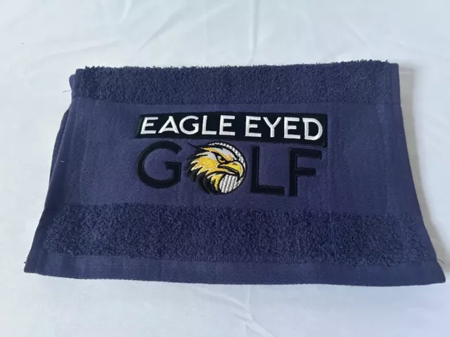 Eagle Eyed Golf - Navy Towel