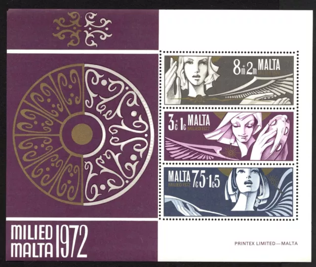 MALTA INDIPENDENTE   1972   09-nov   Natale   MNH**