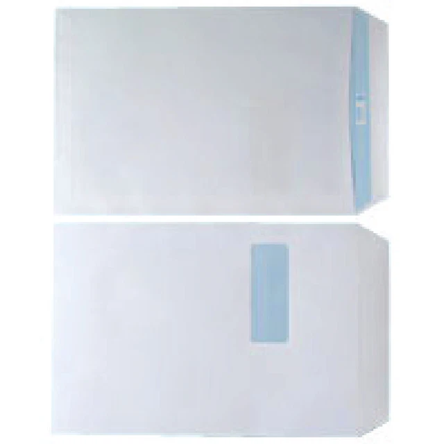 Busta C4 Finestra 90gsm Bianco Autosigillante Confezione da 250 WX3501