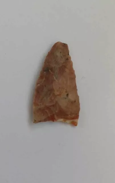 Rare Neolithic Flint Carved Triangular Arrowhead Stone Age Britain 3000 B.c.