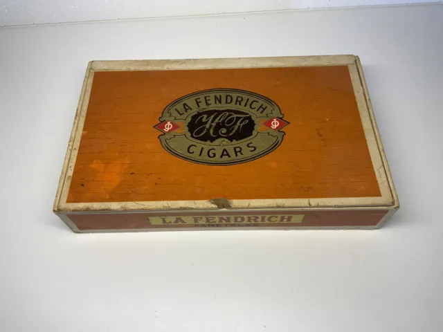 La Fendrich Panetelas Cigar Box Vintage