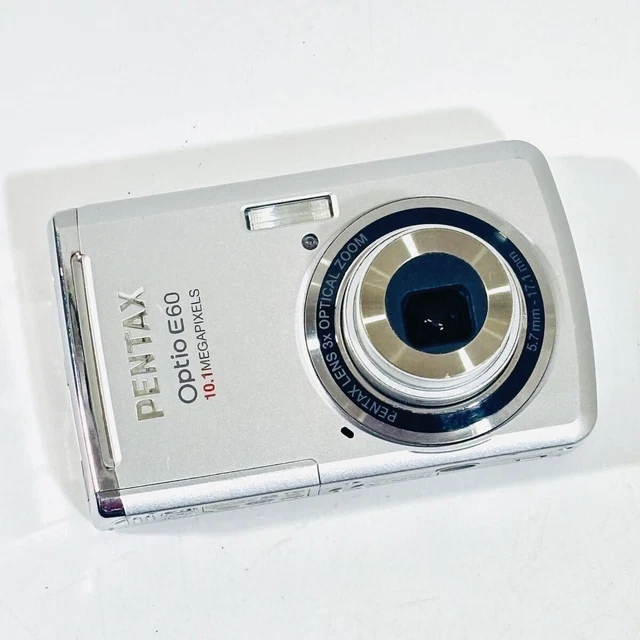 PENTAX Optio E60 シルバー Amazon | PENTAX デジタルカメラ Optio (オプティオ) E60